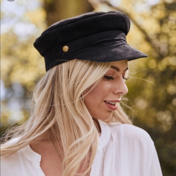 NWT Lack Of Color Lola Cap Black Newsboy Hat - Picture 3 of 14